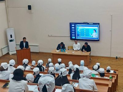 A training seminar was held at the Tashkent State Dental Institute.